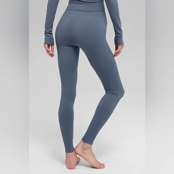 ALO Yoga Softsculpt High-Waist Legging in Bluestone - S - Picture 2 of 6